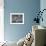 Cotton Grass, Blowing in Wind Against Blue Sky, Norway-Pete Cairns-Framed Photographic Print displayed on a wall