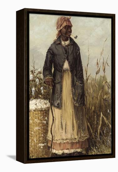 Cotton Picker-William Aiken Walker-Framed Premier Image Canvas