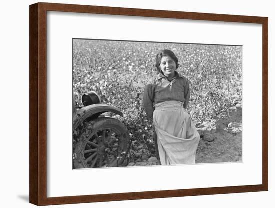 Cotton Picker-Dorothea Lange-Framed Art Print