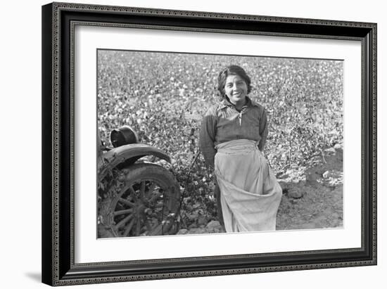 Cotton Picker-Dorothea Lange-Framed Art Print