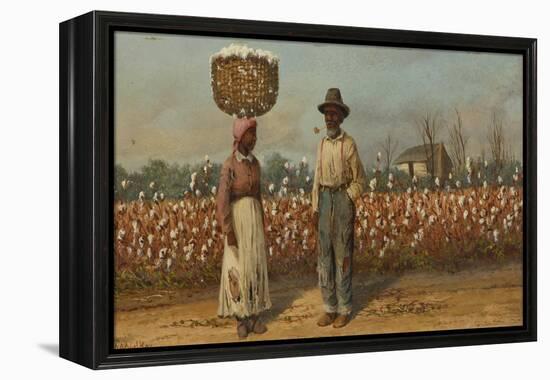 Cotton Pickers, c.1890-William Aiken Walker-Framed Premier Image Canvas