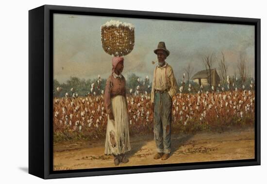 Cotton Pickers, c.1890-William Aiken Walker-Framed Premier Image Canvas