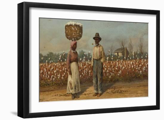 Cotton Pickers, c.1890-William Aiken Walker-Framed Giclee Print