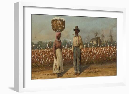 Cotton Pickers, c.1890-William Aiken Walker-Framed Giclee Print