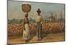 Cotton Pickers, c.1890-William Aiken Walker-Mounted Giclee Print