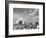 Cotton Picking Machine Doing the Work of 25 Field Hands on Large Farm in the South-Margaret Bourke-White-Framed Premium Photographic Print