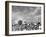 Cotton Picking Machine Doing the Work of 25 Field Hands on Large Farm in the South-Margaret Bourke-White-Framed Photographic Print