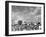 Cotton Picking Machine Doing the Work of 25 Field Hands on Large Farm in the South-Margaret Bourke-White-Framed Photographic Print