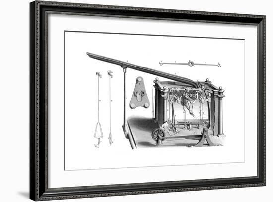 Cotton's Patent Automaton Balance. with Pilcher's Improvements, 1866-Joseph Wilson Lowry-Framed Giclee Print