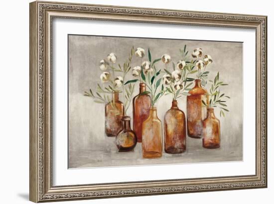 Cotton Still Life I Gray-Julia Purinton-Framed Art Print