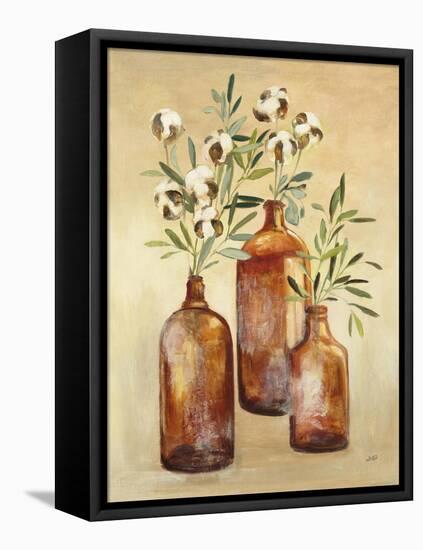 Cotton Still Life III-Julia Purinton-Framed Stretched Canvas