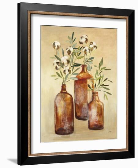 Cotton Still Life III-Julia Purinton-Framed Art Print