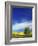 Cottonwood and Canola fields, Whitman County, Washington, USA-Charles Gurche-Framed Photographic Print