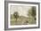 Coubron: Ascending Path-Jean-Baptiste-Camille Corot-Framed Giclee Print