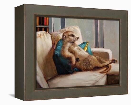 Couch Potato-Lucia Heffernan-Framed Stretched Canvas