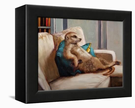 Couch Potato-Lucia Heffernan-Framed Stretched Canvas