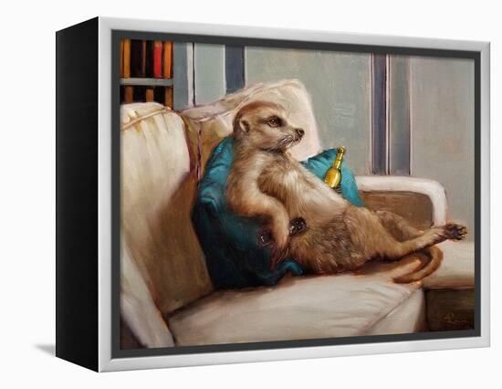 Couch Potato-Lucia Heffernan-Framed Stretched Canvas