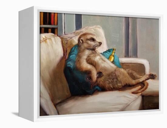 Couch Potato-Lucia Heffernan-Framed Stretched Canvas