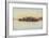 Coucher de soleil sur l'île de Philae-Edward Lear-Framed Giclee Print