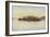 Coucher de soleil sur l'île de Philae-Edward Lear-Framed Giclee Print