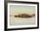 Coucher de soleil sur l'île de Philae-Edward Lear-Framed Giclee Print