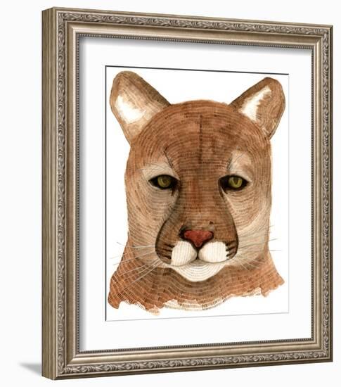 Cougar-Jeannine Saylor-Framed Art Print