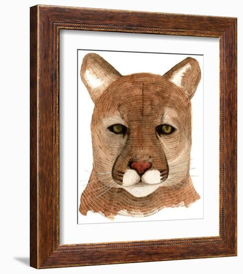Cougar-Jeannine Saylor-Framed Art Print