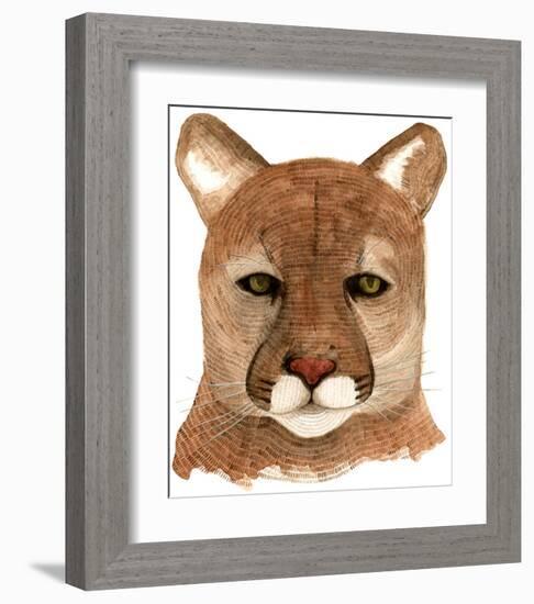 Cougar-Jeannine Saylor-Framed Art Print