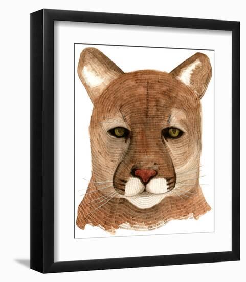 Cougar-Jeannine Saylor-Framed Art Print