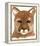 Cougar-Jeannine Saylor-Framed Stretched Canvas