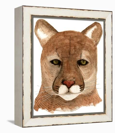 Cougar-Jeannine Saylor-Framed Stretched Canvas