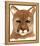 Cougar-Jeannine Saylor-Framed Stretched Canvas