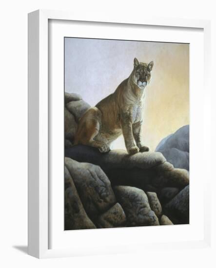 Cougar-Rusty Frentner-Framed Giclee Print