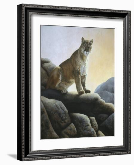 Cougar-Rusty Frentner-Framed Giclee Print