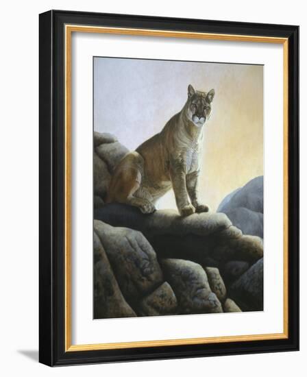 Cougar-Rusty Frentner-Framed Giclee Print