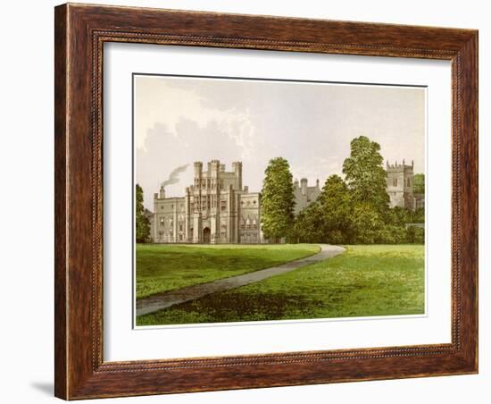 Coughton Court, Warwickshire, Home of Baronet Throckmorton, C1880-AF Lydon-Framed Giclee Print