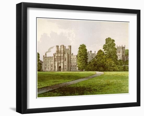 Coughton Court, Warwickshire, Home of Baronet Throckmorton, C1880-AF Lydon-Framed Giclee Print
