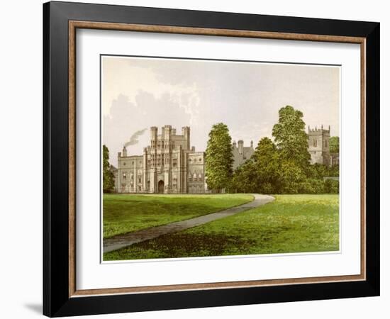 Coughton Court, Warwickshire, Home of Baronet Throckmorton, C1880-AF Lydon-Framed Giclee Print