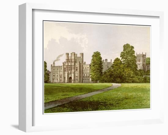 Coughton Court, Warwickshire, Home of Baronet Throckmorton, C1880-AF Lydon-Framed Giclee Print