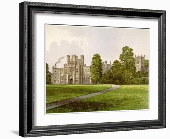 Coughton Court, Warwickshire, Home of Baronet Throckmorton, C1880-AF Lydon-Framed Giclee Print