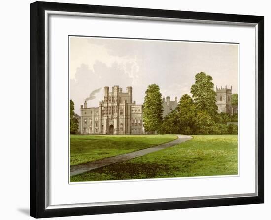 Coughton Court, Warwickshire, Home of Baronet Throckmorton, C1880-AF Lydon-Framed Giclee Print