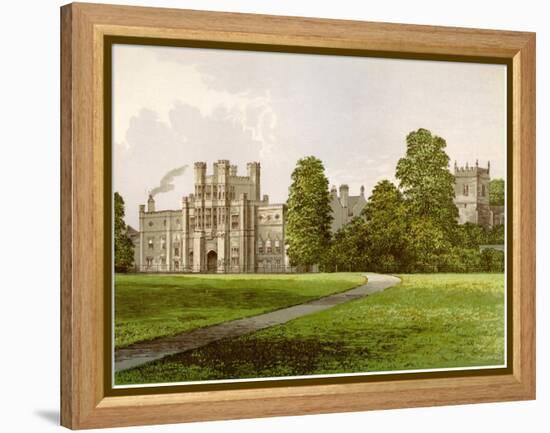 Coughton Court, Warwickshire, Home of Baronet Throckmorton, C1880-AF Lydon-Framed Premier Image Canvas