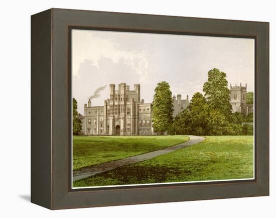 Coughton Court, Warwickshire, Home of Baronet Throckmorton, C1880-AF Lydon-Framed Premier Image Canvas