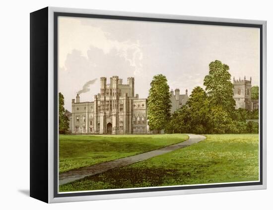 Coughton Court, Warwickshire, Home of Baronet Throckmorton, C1880-AF Lydon-Framed Premier Image Canvas