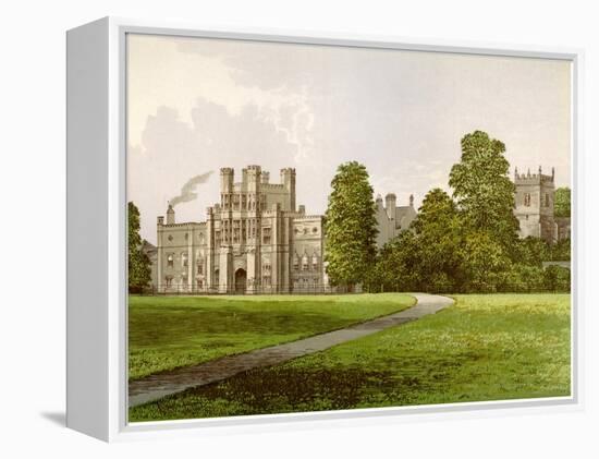 Coughton Court, Warwickshire, Home of Baronet Throckmorton, C1880-AF Lydon-Framed Premier Image Canvas