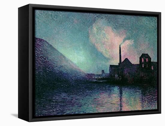 Couillet by Night, 1896-Maximilien Luce-Framed Premier Image Canvas