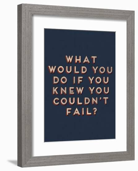 Couldn’t Fail-null-Framed Giclee Print