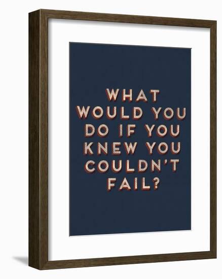 Couldn’t Fail-null-Framed Giclee Print