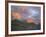 Coulds at Dawn, St. Mary Lake, Glacier National Park, Montana-James Hager-Framed Photographic Print