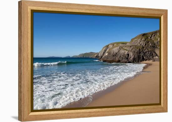 Coumeenoole Beach; Slea Head; Dingle Peninsula; County Kerry; Ireland-null-Framed Premier Image Canvas